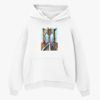 Толстовка худи оверсайз