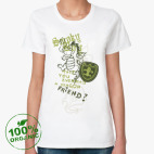 Женская футболка органик