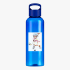 Прозрачная спортивная бутылка