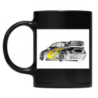 Кружка цветная UV-DTF