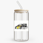 Банка с бамбуковой крышкой