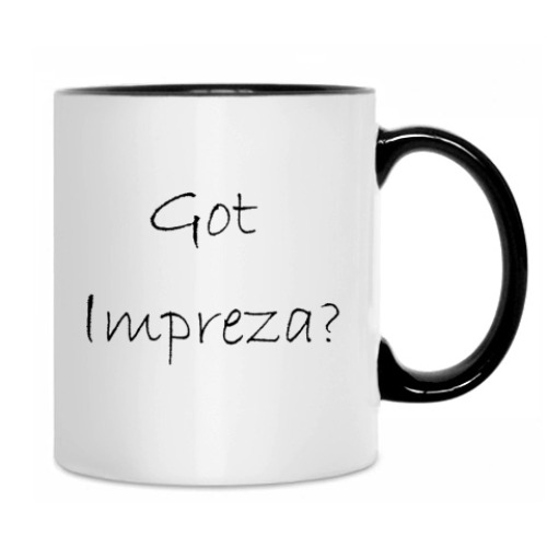 Кружка Love Subaru