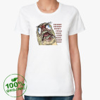 Женская футболка органик