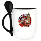 Кружка с ложкой