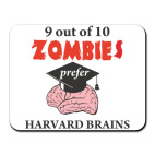 Harvard brains mousepad