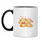 Кружка двухцветная