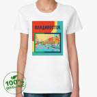 Женская футболка органик