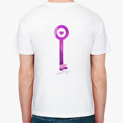 Футболка с принтом "love"