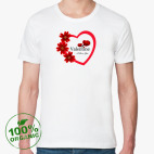 Мужская футболка органик