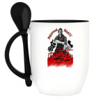 Кружка с ложкой