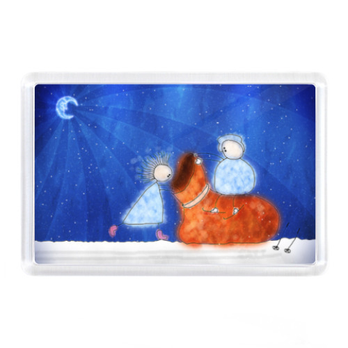 Магнит Мешок с подарками