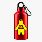 Металлическая бутылка 400 мл UV-DTF