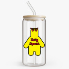 Банка с бамбуковой крышкой