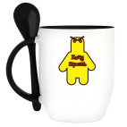 Кружка с ложкой