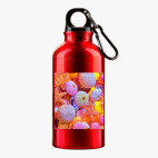 Металлическая бутылка 400 мл UV-DTF