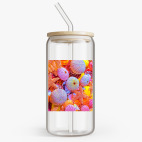 Банка с бамбуковой крышкой