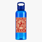 Прозрачная спортивная бутылка