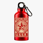 Металлическая бутылка 400 мл UV-DTF