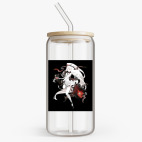 Банка с бамбуковой крышкой