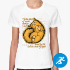 Женская спортивная футболка