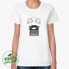 Женская футболка органик