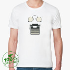 Мужская футболка органик