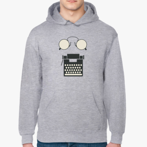 Толстовка худи с принтом Копирайтер