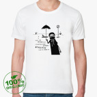 Мужская футболка органик