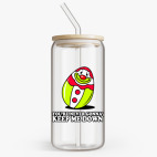 Банка с бамбуковой крышкой