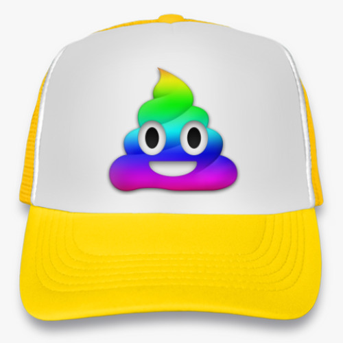 Кепка-тракер Shit Emoji