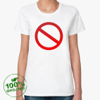 Женская футболка органик