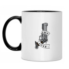 Кружка двухцветная