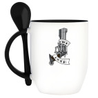 Кружка с ложкой