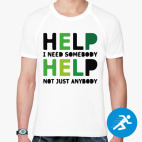 Мужская спортивная футболка