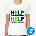 Женская спортивная футболка