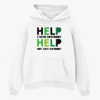 Толстовка худи оверсайз