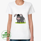 Женская футболка органик