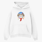 Толстовка худи оверсайз