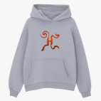 Толстовка худи оверсайз