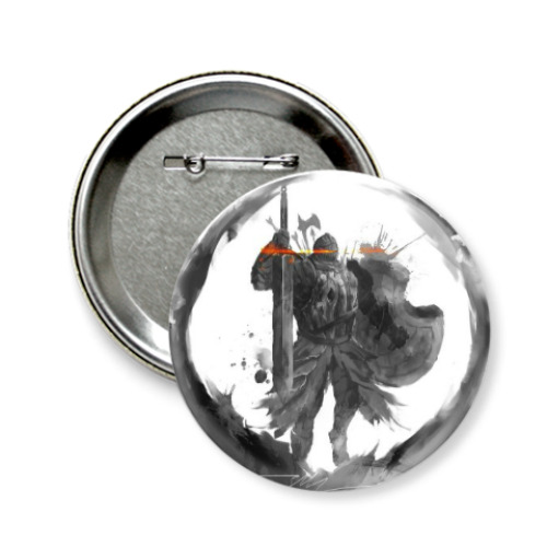 Значок 58мм Dark Souls II The Pursuer