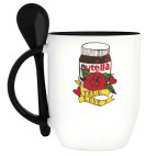 Кружка с ложкой