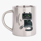 Кружка металлическая