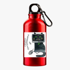 Металлическая бутылка 400 мл UV-DTF