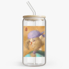 Банка с бамбуковой крышкой