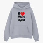 Толстовка худи оверсайз