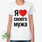 Женская футболка органик