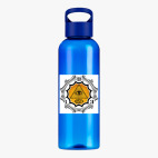 Прозрачная спортивная бутылка