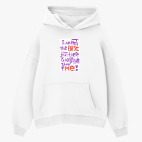 Толстовка худи оверсайз