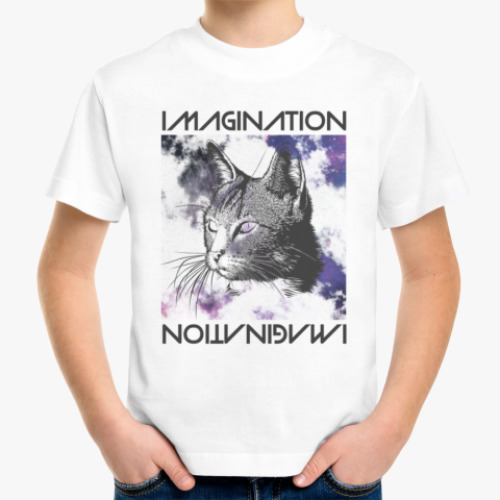 Детская футболка Imagination Cat