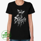 Женская футболка органик